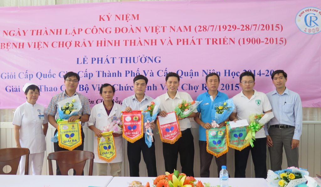 Hoạt động của Công đoàn BV Chợ Rẫy Nhân kỷ niệm 86 năm ngày thành lập Công Đoàn Việt Nam (28/7/2029 - 28/7/2015)