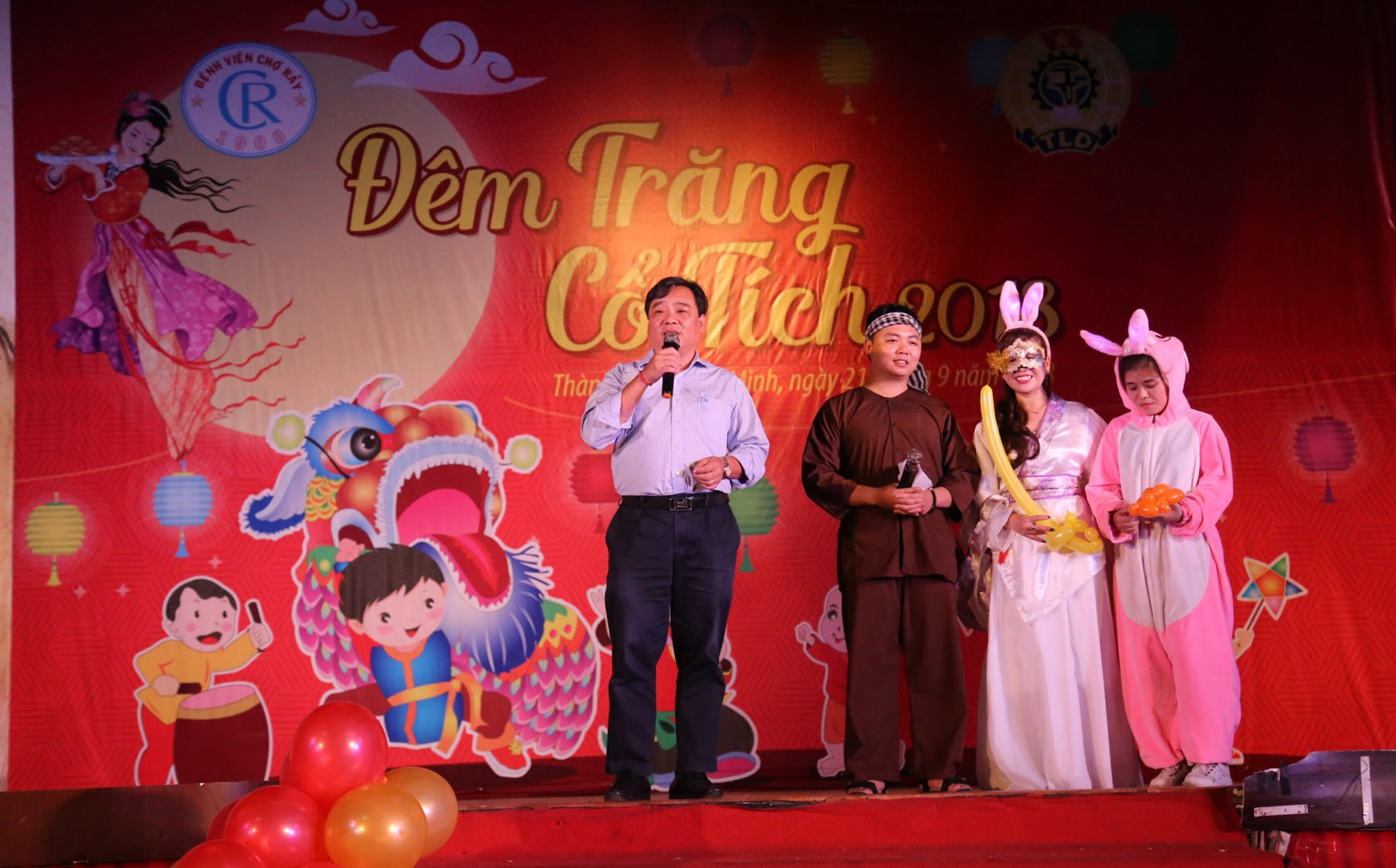 BV Chợ Rẫy tổ chức "Đêm Trăng cổ tích 2018" cho các cháu Thiếu nhi
