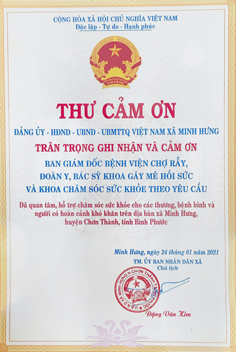 Bệnh viện Chợ Rẫy khám bệnh, phát thuốc miễn phí tại Bình Phước